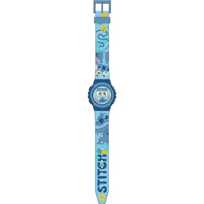 Disney Lilo & Stitch Digitaal Horloge - Blauw - Accutime