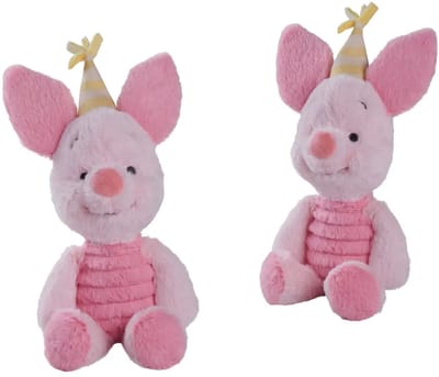 Disney knuffel Ferkel Winnie de Poeh 23cm pluche speelgoed.