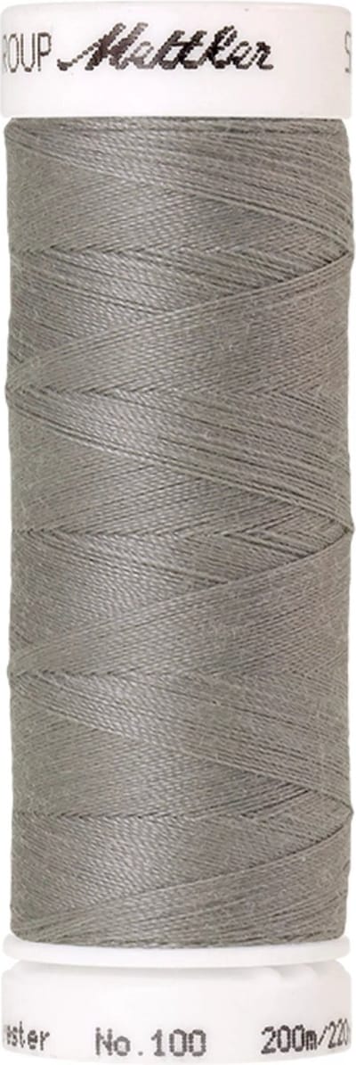 Amann Mettler Seralon Naaigaren – Smoke (0850) – 200 m – No. 100 – 100% Polyester – Per Stuk