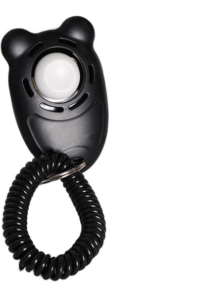 Huisdier Clicker - Gedragstrainer Hond - Huisdieren Trainen - Robuust ABS Materiaal - 4.5x7x2cm - Vivid Colors
