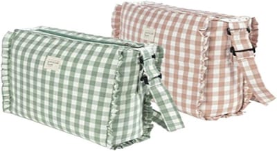 Luiertas - Baby tas - Kinderwagen - Inclusief aankleedkussen - 32x32x12 cm - Roze