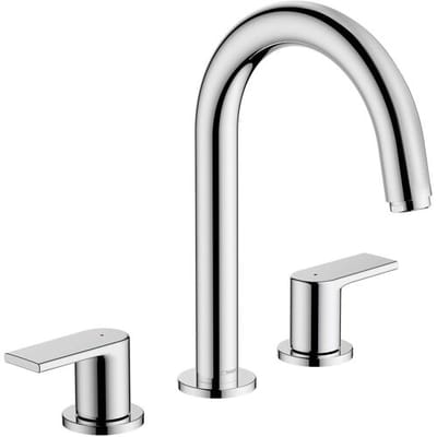 Hansgrohe Vernis Shape 3-hole basin mixer with waste 71563000