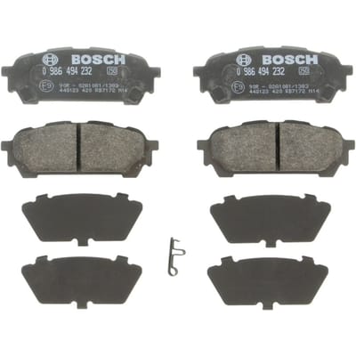 Remblokset BOSCH 0 986 494 232, achter