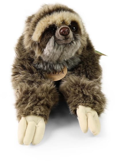 Rappa Eco Friendly Serie - Pluchen Luiaard - 30 cm - Zacht Knuffeldier - Realistisch Uiterlijk