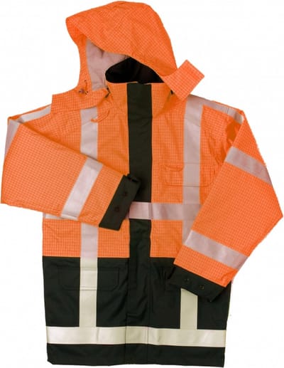 Parka vlamvertagend antistatisch SW Humber RWS oranje/marine XL