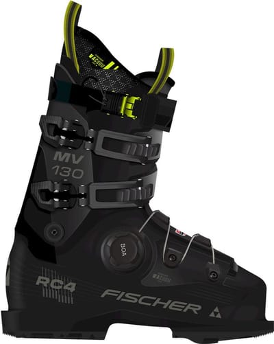 FISCHER - rc4 130 mv vac boa black - Skischoenen heren - Zwart