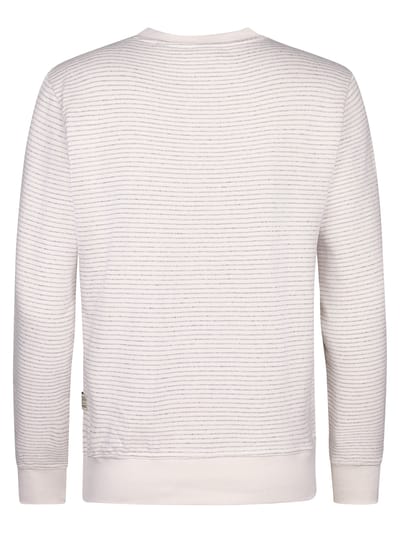 Petrol Industries - Heren Sweater met ronde hals Rapido - Wit - Maat XXL