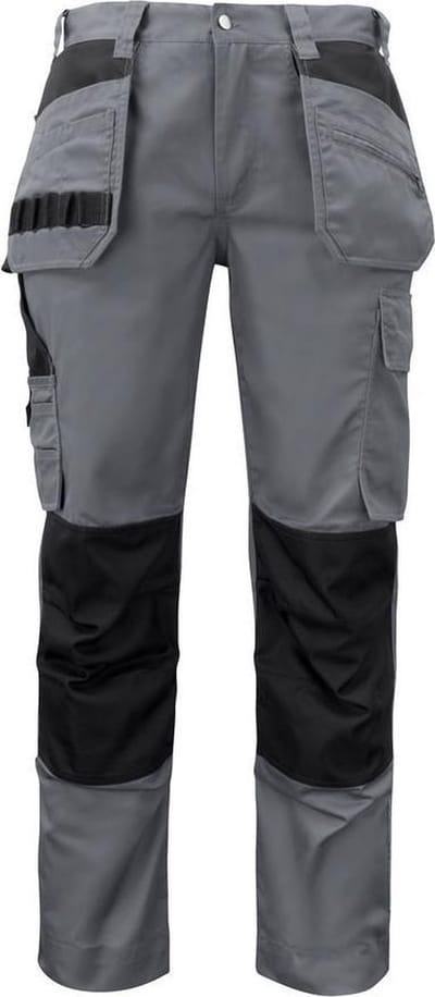 ProJob 5531 BROEK MET KNIEZAKKEN EN SPIJKERZAKKEN 645531 - Grijs - C42