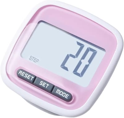 Stappenteller Groot Scherm - Wandelcomputer Calorie teller - Fitness Doelen Behalen - Slimme Stappentelling - 100 Gram - One Color