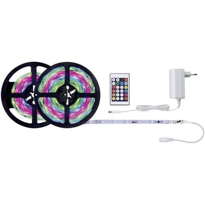 Paulmann SimPLED LED Strip 7,5 Meter RGB Motion - Plug & Play Set - 15W - 12V - Wit - Kunststof