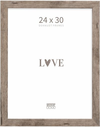 Deknudt Frames fotolijst S45RH7 - grijs-beige - hout - 24x30 cm