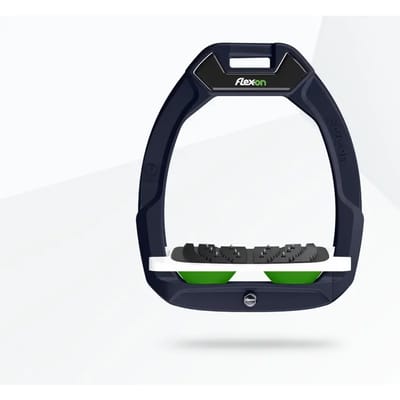 Veiligheidseisen voor ruiters Incliné Ultra Grip Marine/Wit/Groen Flex-On Safe-On