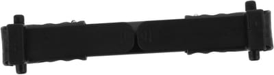 Kinderwagen Connector - Dubbele Kinderwagen Bevestiging - Dubbele Kinderwagens Koppelen - Universele Pasvorm - 20 cm - Zwart