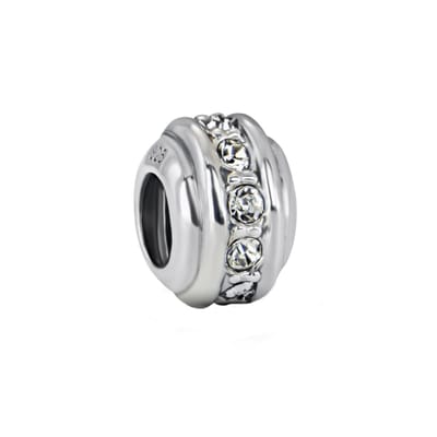 Quiges - 925 - Zilveren - Bedels -Sterling zilver - Beads - Ornament Kraal Charm - Geschikt – voor - alle bekende merken - Armband Z099
