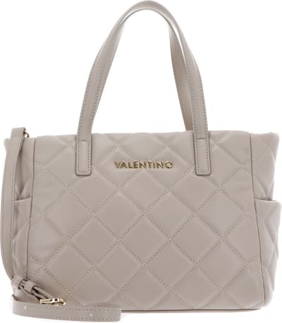 VALENTINO Shopper Schoudertas Ocarina Shopping Bag Ecru Oud roze