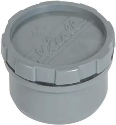 Persoonlijke stempel voor gootsteenafvoer - PVC, grijs, verschillende diameters