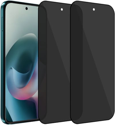 ChiGuard Privacy Screenprotector 2x geschikt voor Motorola Moto G67 – Gehard Glas – Anti Inkijk – GuardCover