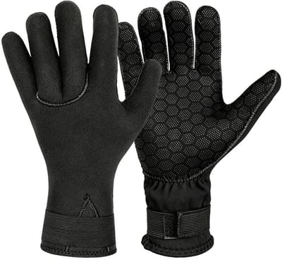Allecto - Duikhandschoenen - Antislip - Warm en Verstelbaar - 3 mm - Duiken - Snorkelen - Geschikt voor Heren en Dames - Neopreen