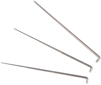 Viltnaald, L: 7,5 cm, grof, 10 stuk/ 1 doos