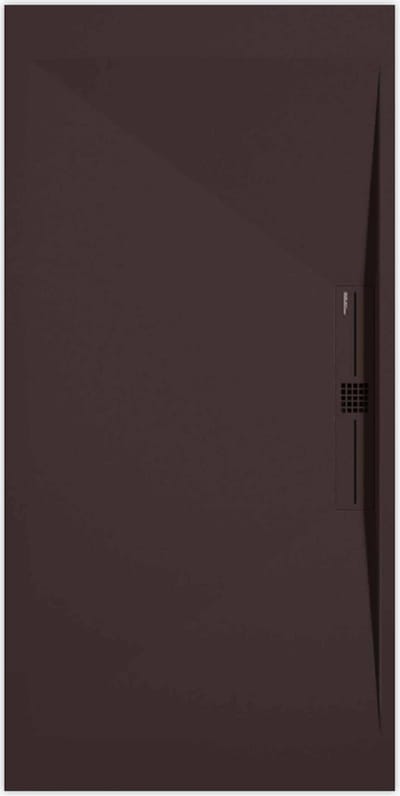 Sanifun douchebak Stone Side Chocolate Smooth 1300 x 700 P