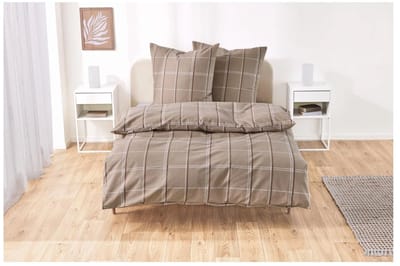 Livarno Home Dekbedovertrek set Flanellen - 230 x 220 cm, 2x 50 x 80 cm