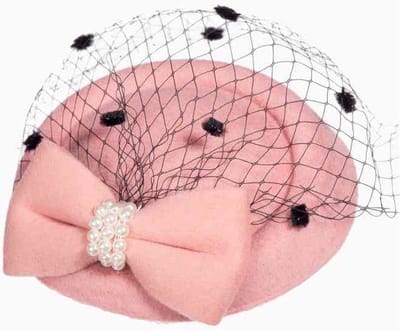 Dancing Days - Judy Fascinator - Roze