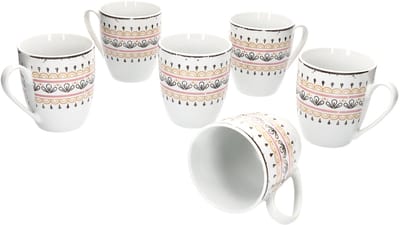 6 koffiemok Viva 400ml porselein
