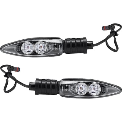Motorfiets LED-richtingaanwijzers Indicatoren Voor- en achterknipperlichten Vervanging voor BMW R1200GS G310R Front Turn Lights