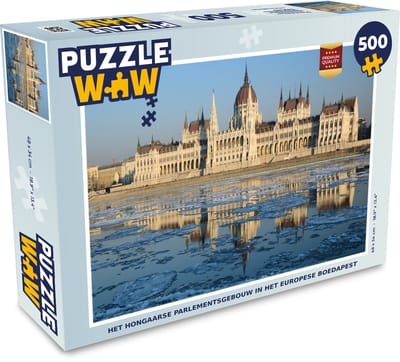 Puzzel Het Hongaarse parlementsgebouw in het Europese Boedapest - Legpuzzel - Puzzel 500 stukjes