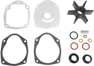 Dailygoody - Waterpomp Reparatieset - Impeller Set - Geschikt voor Mercruiser - Robuust en Betrouwbaar - Voor Diverse Mariene Toepassingen - Inclusief