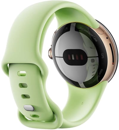 Google, Actieve armband voor Pixel Watch maat S L, Geel
