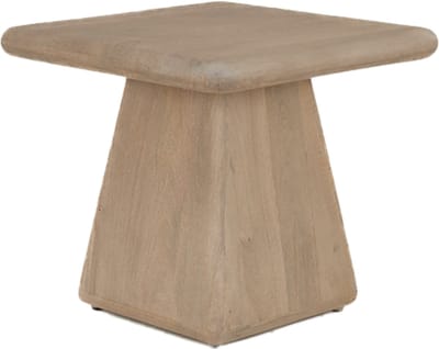 Tower Living Bijzettafel Asti Vierkant Naturel 60cm