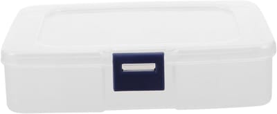 Kleine Opbergdoos met Deksel voor Zaagbladen, Plastic Organizer voor Gereedschap, Compartment voor Zaagaccessoires en Opbergruimte