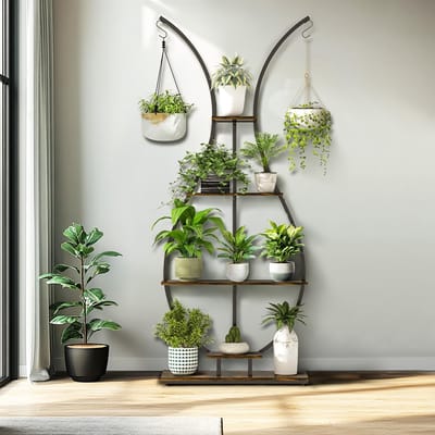 Ibenzoa® Hoogwaardig plantenrek met meerdere lagen voor binnen en buiten decoratie
