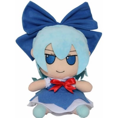 20cm Touhou Project Hakurei Reimu Kirisame Cirno Fumo Pluche Speelgoed Anime Cadeaus Japanse Dochterdag 20cm wit