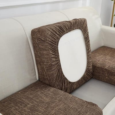 Elastische bankzitkussenhoezen voor woonkamerbankhoes Geometrische bankhoes L-vormige chaise longue bankhoes Enlarge Size S