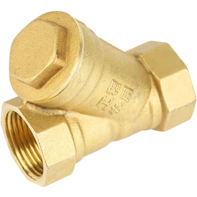 3 4  Filetage Femelle BSPP Raccord de Vanne Filtre Y en Laiton pour Séparation Eau Huile