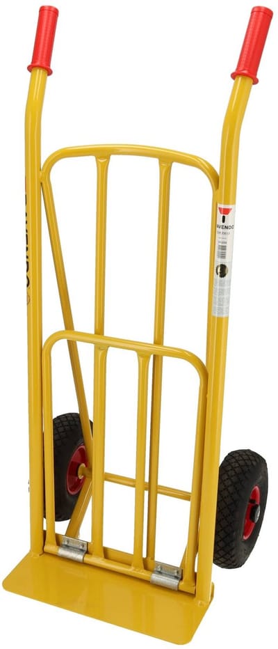 Ravendo Steekwagen CLM 250 LS - Draagvlak 420x160 mm & Uitklapbaar Draagvlak 350x520 mm - 250 kg Draagvermogen