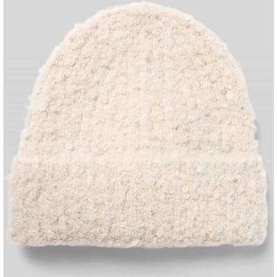 Tom Tailor - Bouclé muts - Maat ONESIZE - sand stone beige melange