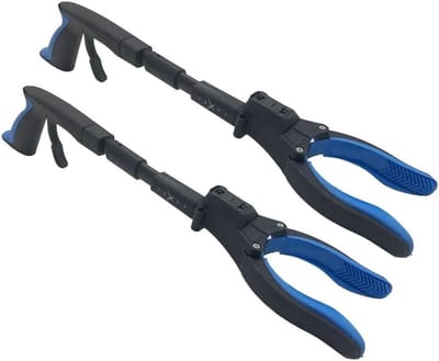 Grijper Reacher Tool - Hulp bij Reiken - Dagelijkse Hulp - Met LED en Magneet - 19 Inch Bereik - Blauw