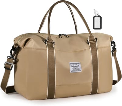Vouwbare Waterdichte Handbagage voor Vliegtuig - 32L Sporttas en Weekendtas voor Reizen, Fitness en Werk