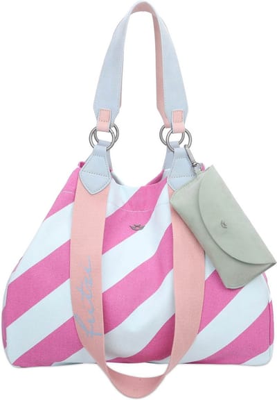 Fritzi aus Preußen Schoudertas Ice Canvas Izzy Bag Bubble Gum Veelkleurig