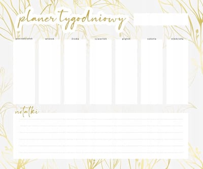 Wallvy - Magnetische Weekplanner - 24x20cm - Personaliseerbaar