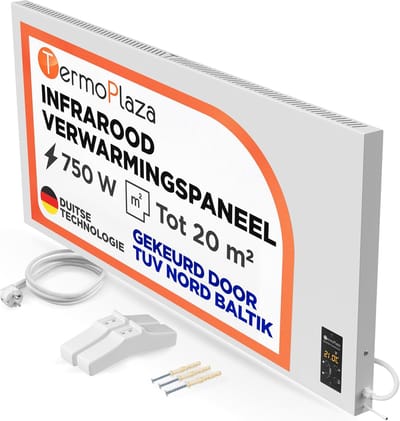 Infrarood Verwarmingspaneel 750 W - Energie Zuinige Elektrische Kachel voor Binnengebruik
