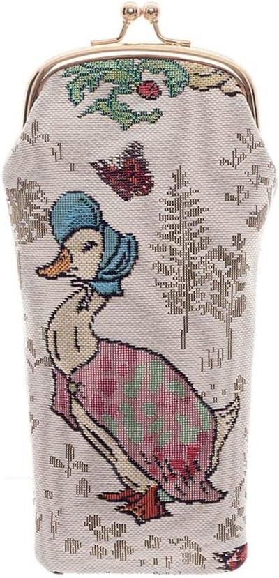 Tijdloos Brillenhoesje van Tapijtstof voor Dames - Fijn & Veilig