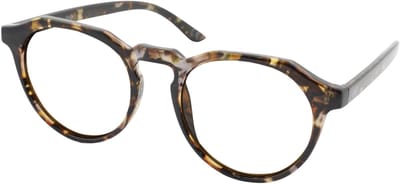 Leesbril Croon - MARVIN – Sterkte +0.50 - Kleur Mixed Havanna – Unisex model – Stevig lichtgewicht montuur – Heldere leesglazen van topkwaliteit – Modern & stijlvol – Inclusief etui en doekje