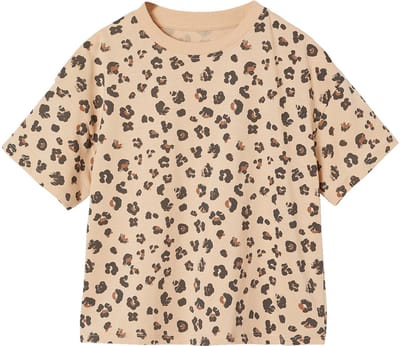 Vertbaudet Bedrukt meisjesshirt met korte mouwen
