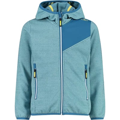 Gebreide meisjes hoodie met jacquardpatroon CMP