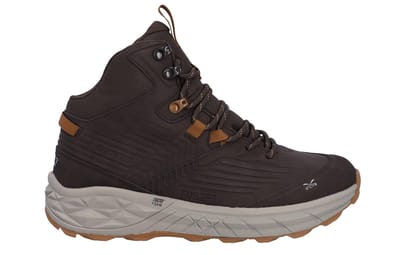 Hi-Tec Fuse Trek Mid Heren Wandelschoenen Van Polyester In Chocoladebruin/Timber Wolf