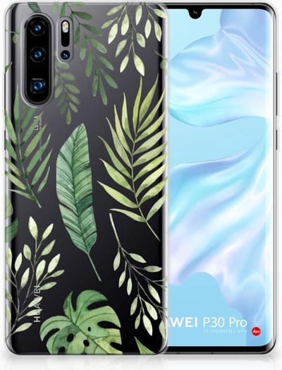Huawei P30 Pro TPU Case Leaves